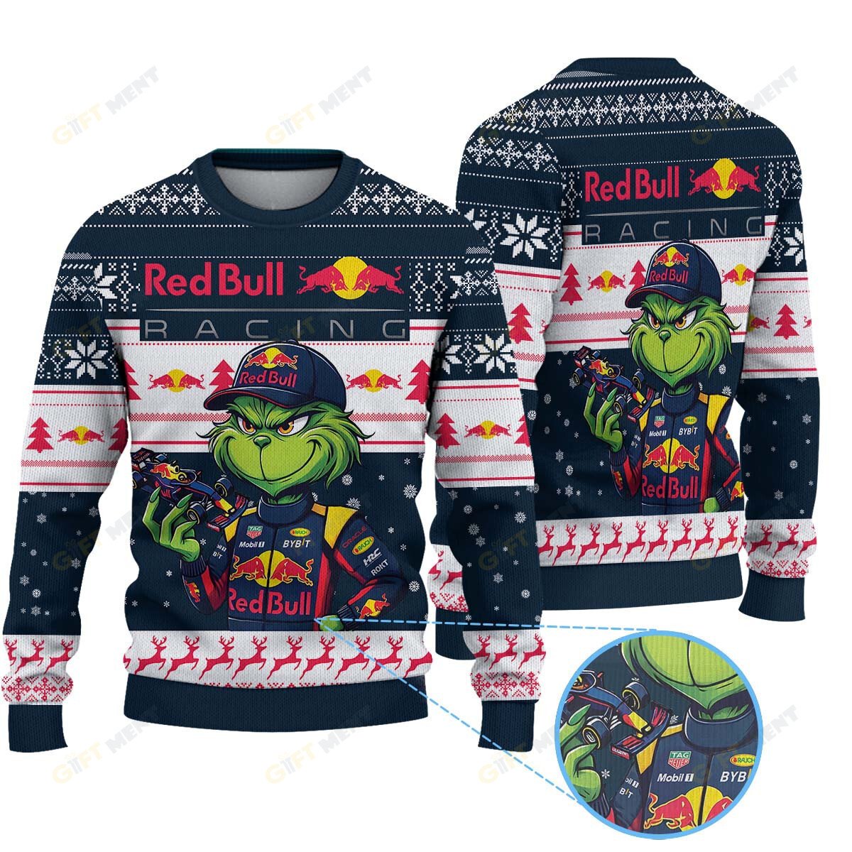 RBR × Green Monster Ugly Christmas Sweater 2