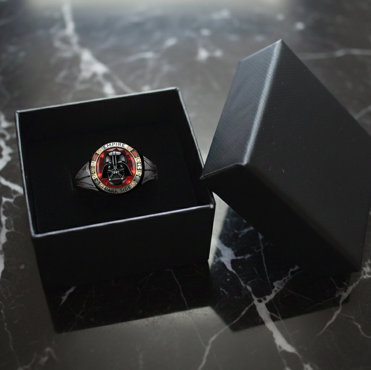 Join The Dark Side - Personalized The Force Ring