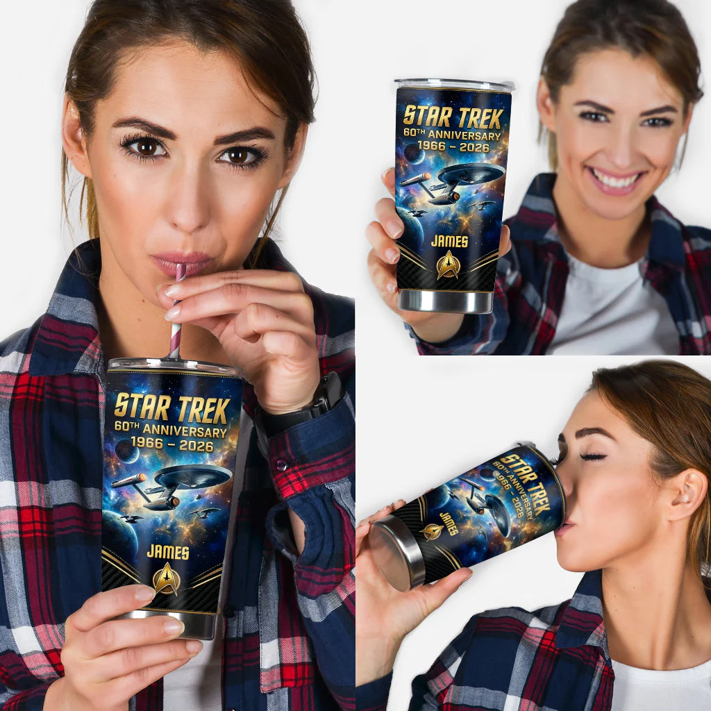 Final Frontier 60th Anniversary - Personalized Star Fleet Tumbler