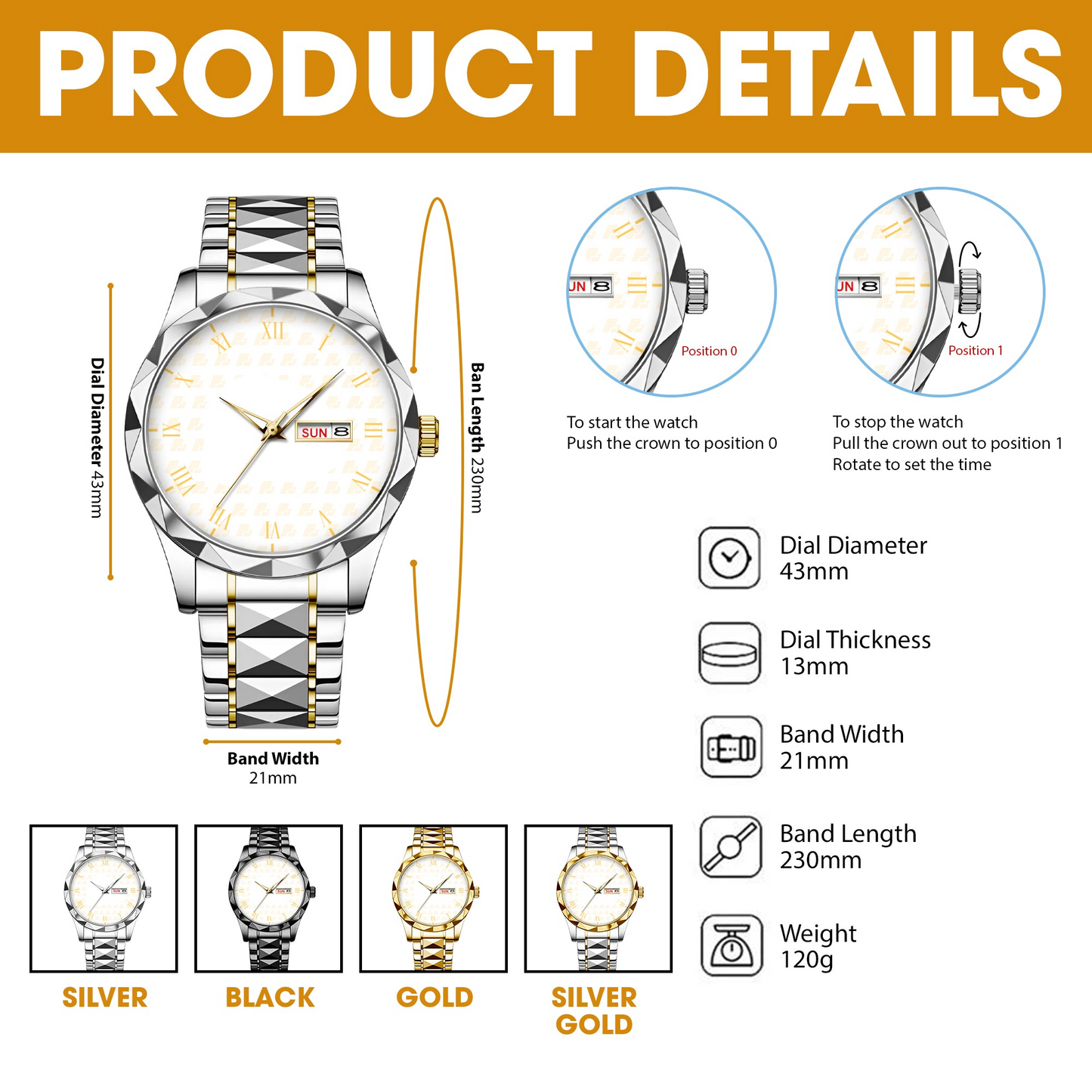 Horror Lover Men's Watch - Personalized Gifts For Horror Fans, Charley Watch
