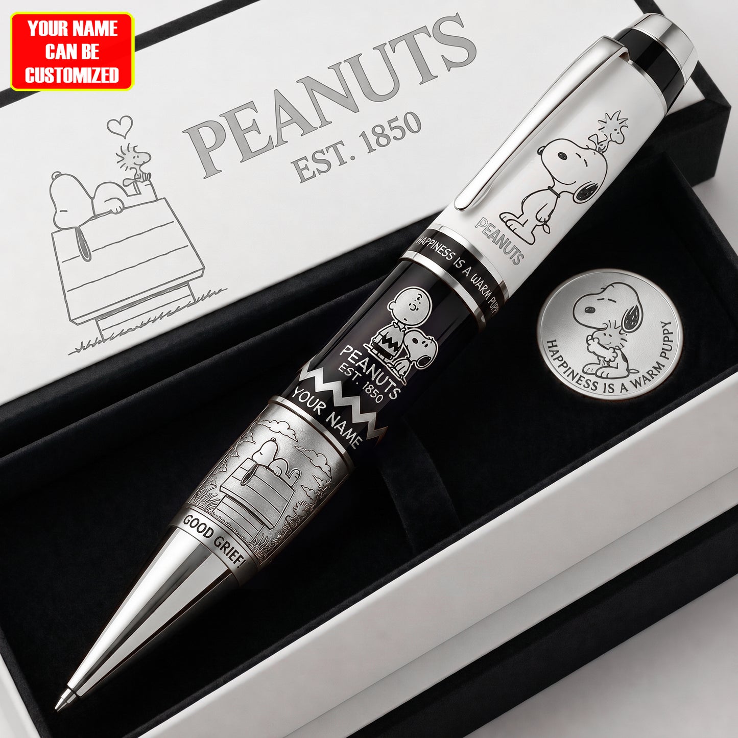 Classic Friends - Personalized Luxury Cartoon Ballpoint Pen