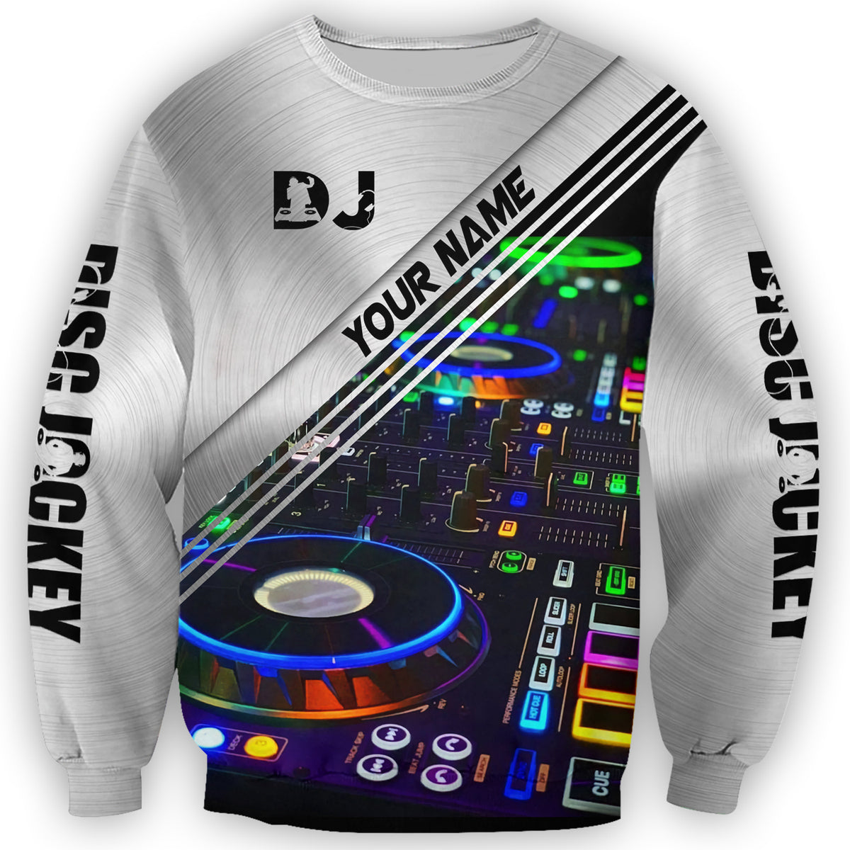 Personalized Name Disc Jockey Q80 All Over Printed Unisex Shirt