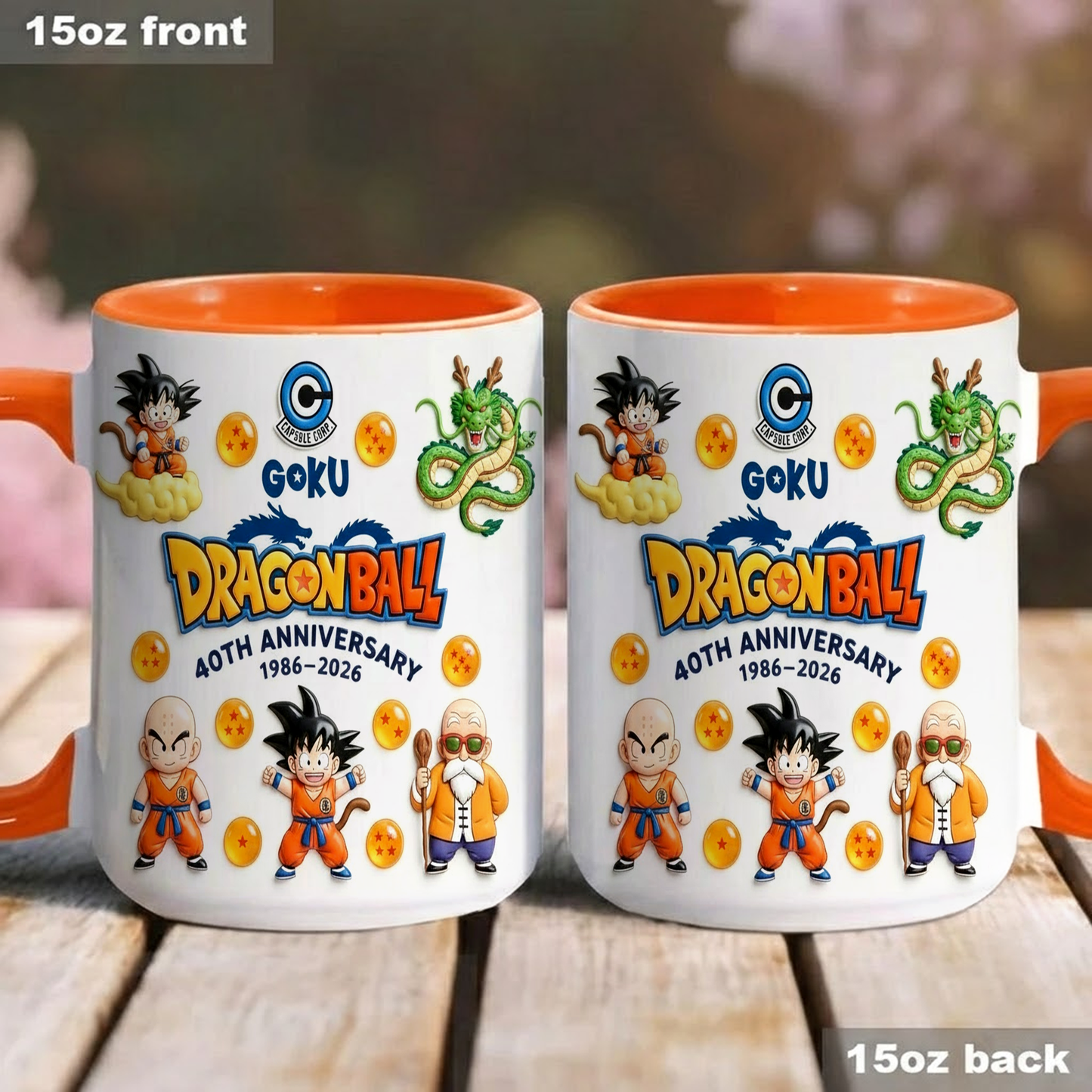 Legendary Warrior - Personalized Seven Balls Accent Mug