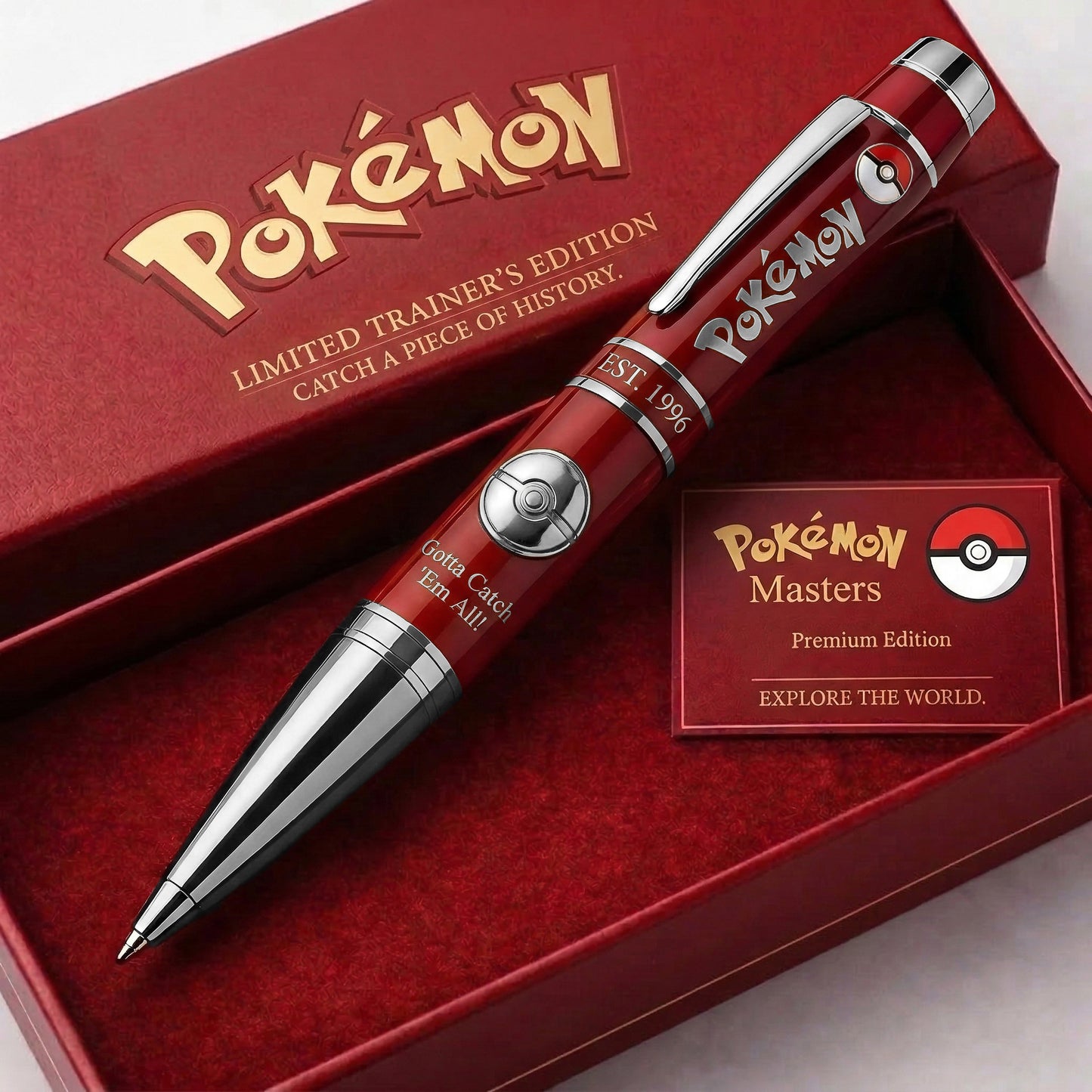 Monster Catching Trainer Collector Pen – Pocket Creature Adventure Writing Pen