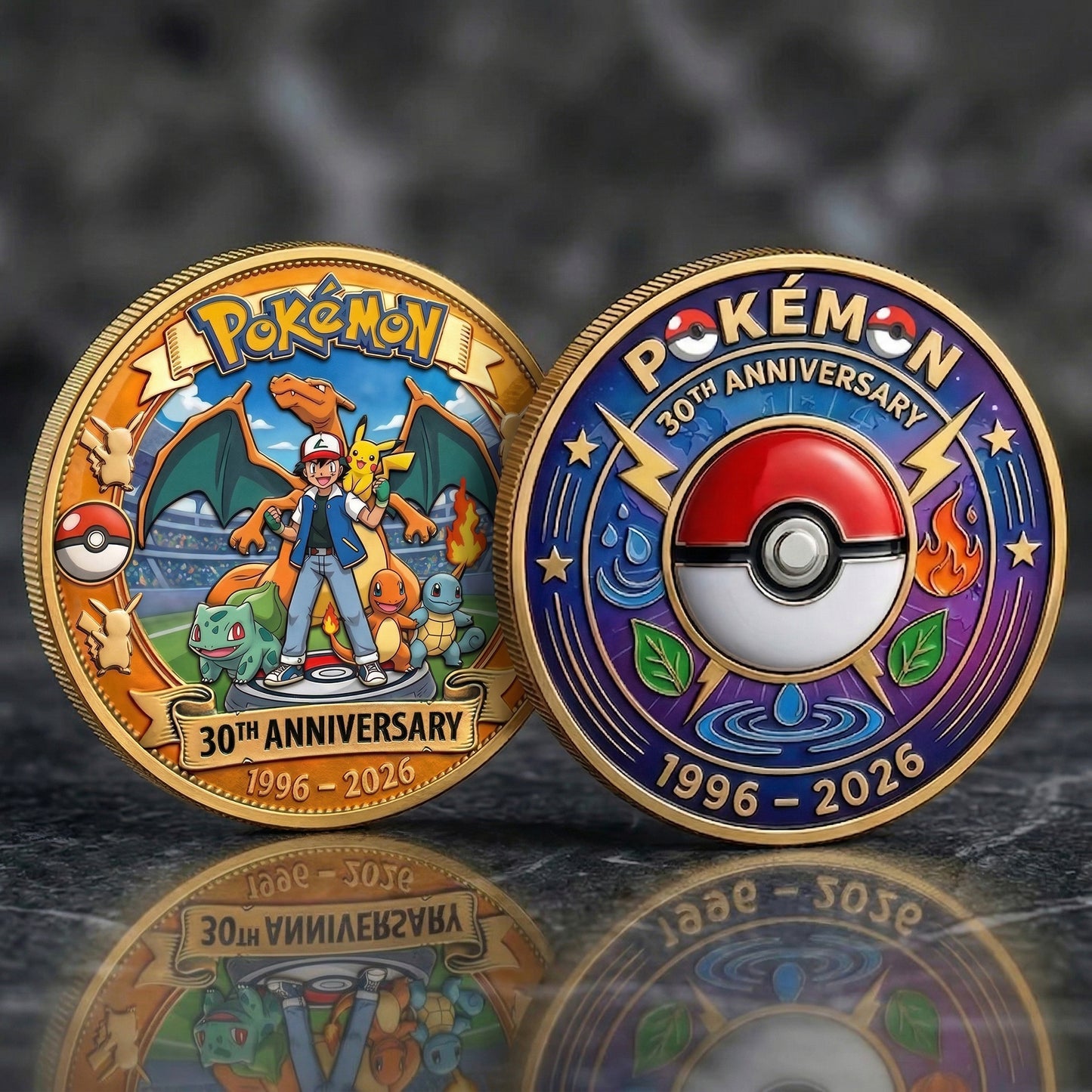 PKM 30th Anniversary Commemorative Coin – Collector Edition Fantasy Coin