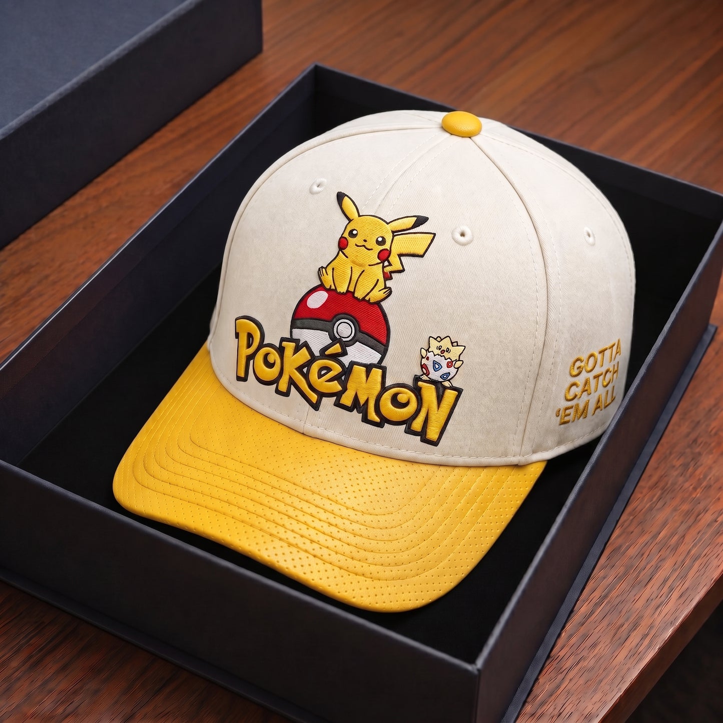 Electric Creature Trainer Cap – Yellow Brim Collector Hat