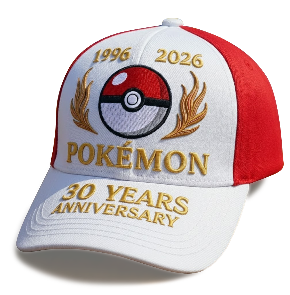 Monster Trainer 30th Anniversary Cap (1996–2026) - Personalized Monster Trainer Cap