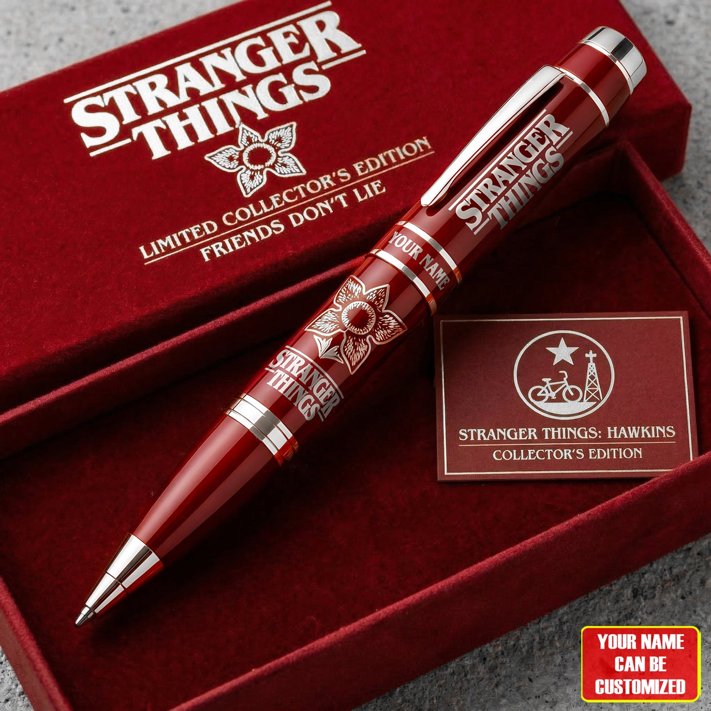 Retro Mystery Series Inspired Premium Pen - Custom Name Luxury Writing Pen