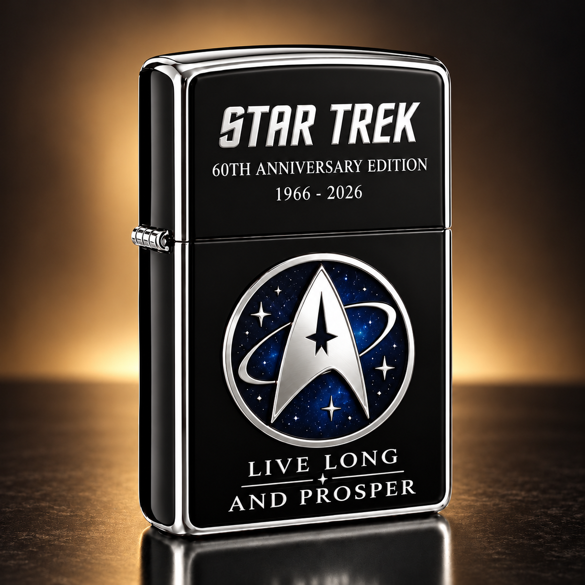 Cosmic Voyage 60th Anniversary Lighter Case – Retro Sci-Fi Collector Gifts