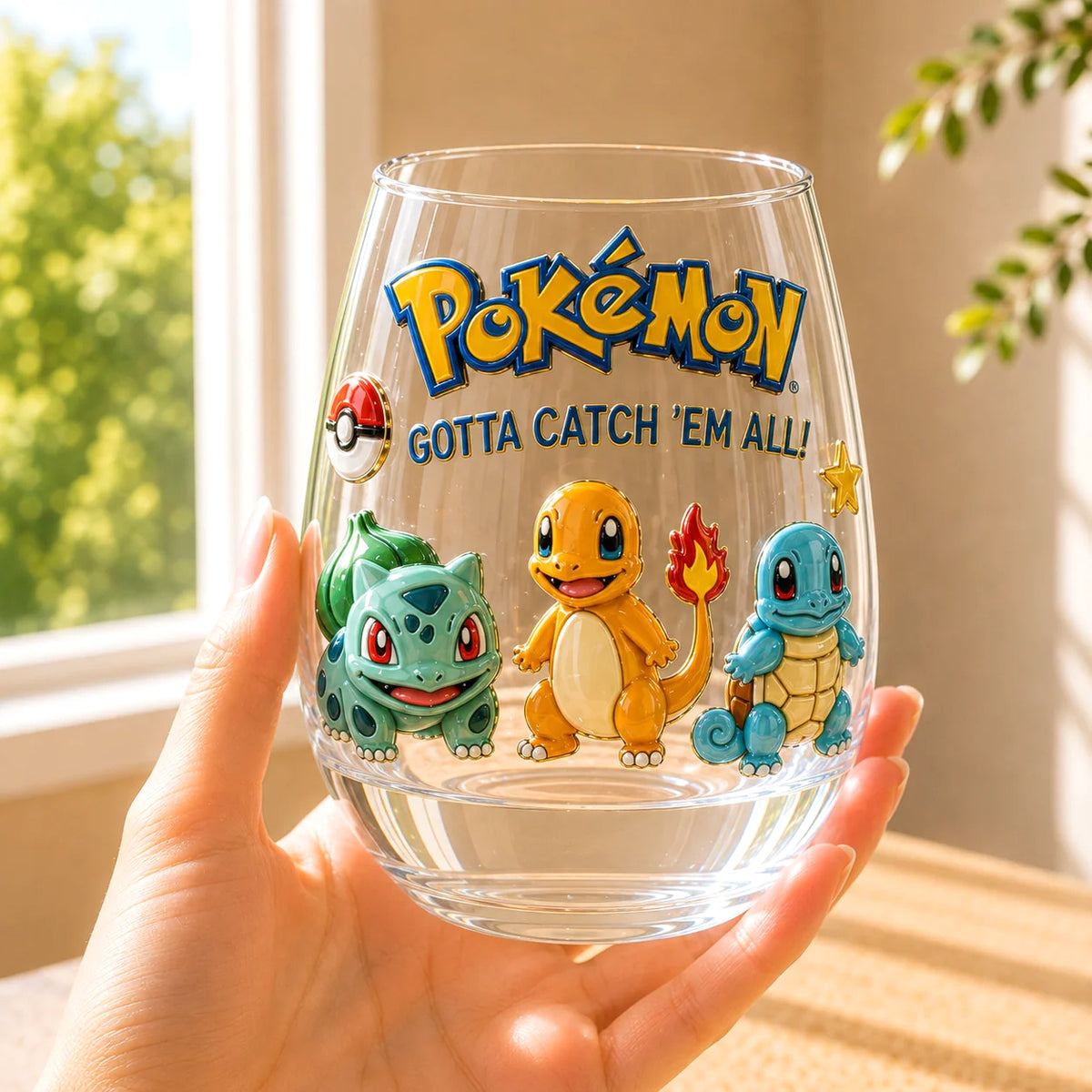 Fantasy Creature Collector Glass Set - Cute Adventure Character Drinkware