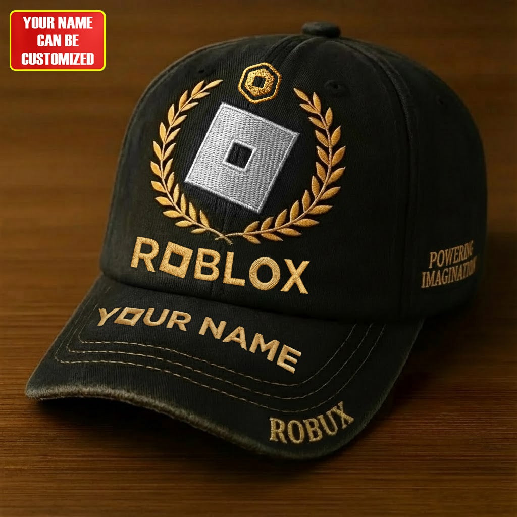 Custom Builder Badge – Personalized Gamer Custom Name Cap