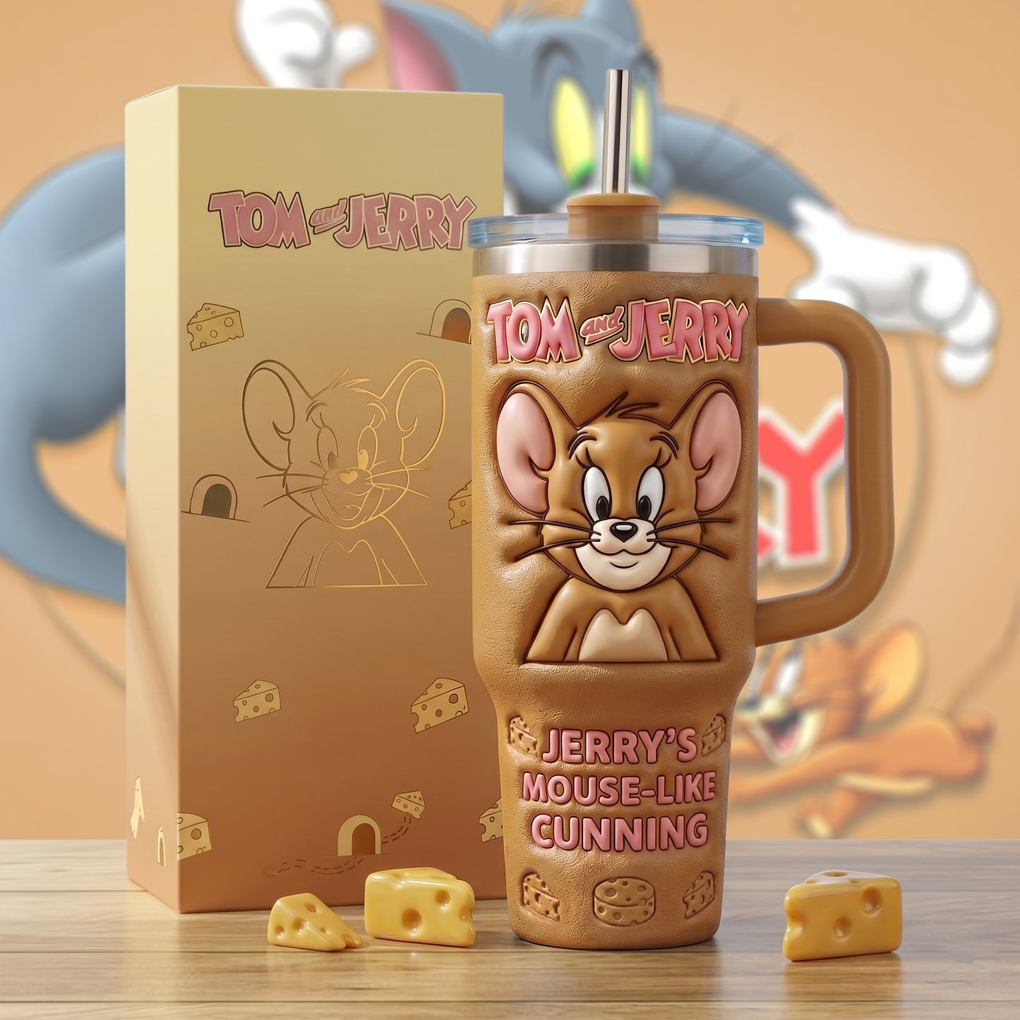 Clever Mouse - Cat & Mouse Insulated Tumbler