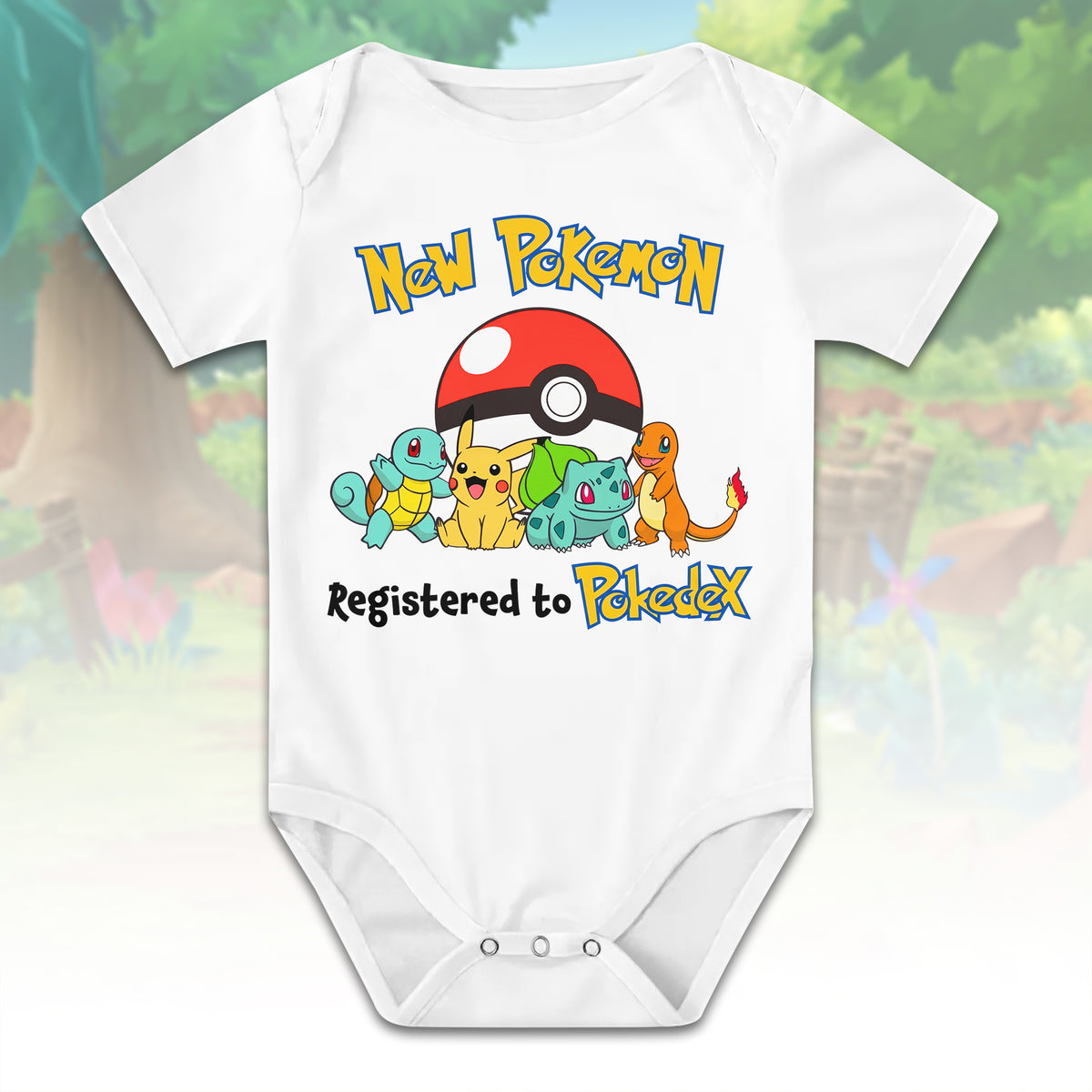 Little Adventure Trainer Baby Bodysuit – Cute Creature Newborn Onesie