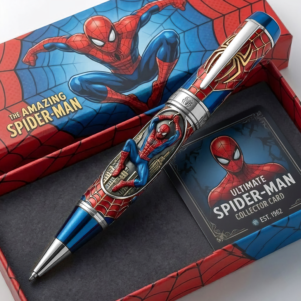 Marvelous Hero Collector Pen – Premium Comic-Style Design, Gift for Fans
