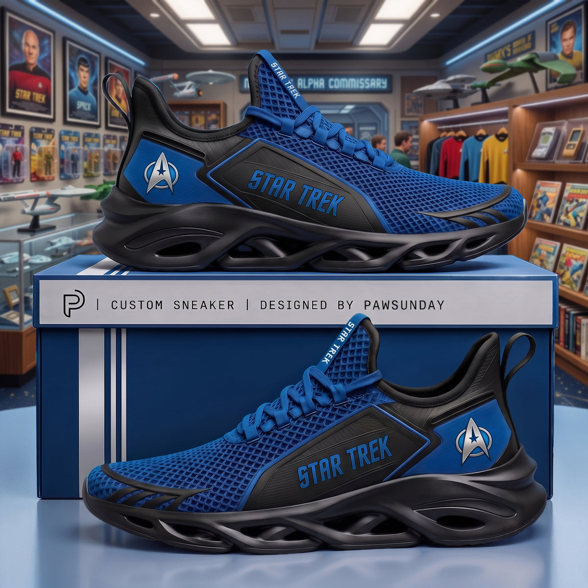 Star Fleet Chunky Custom Sneaker 2026