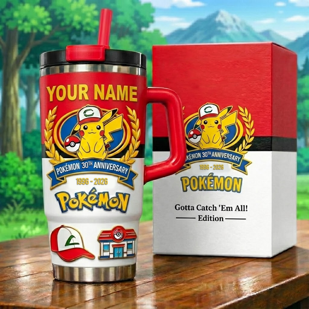 Cute Yellow Monster - Personalized Monster Trainer Insulated Tumbler