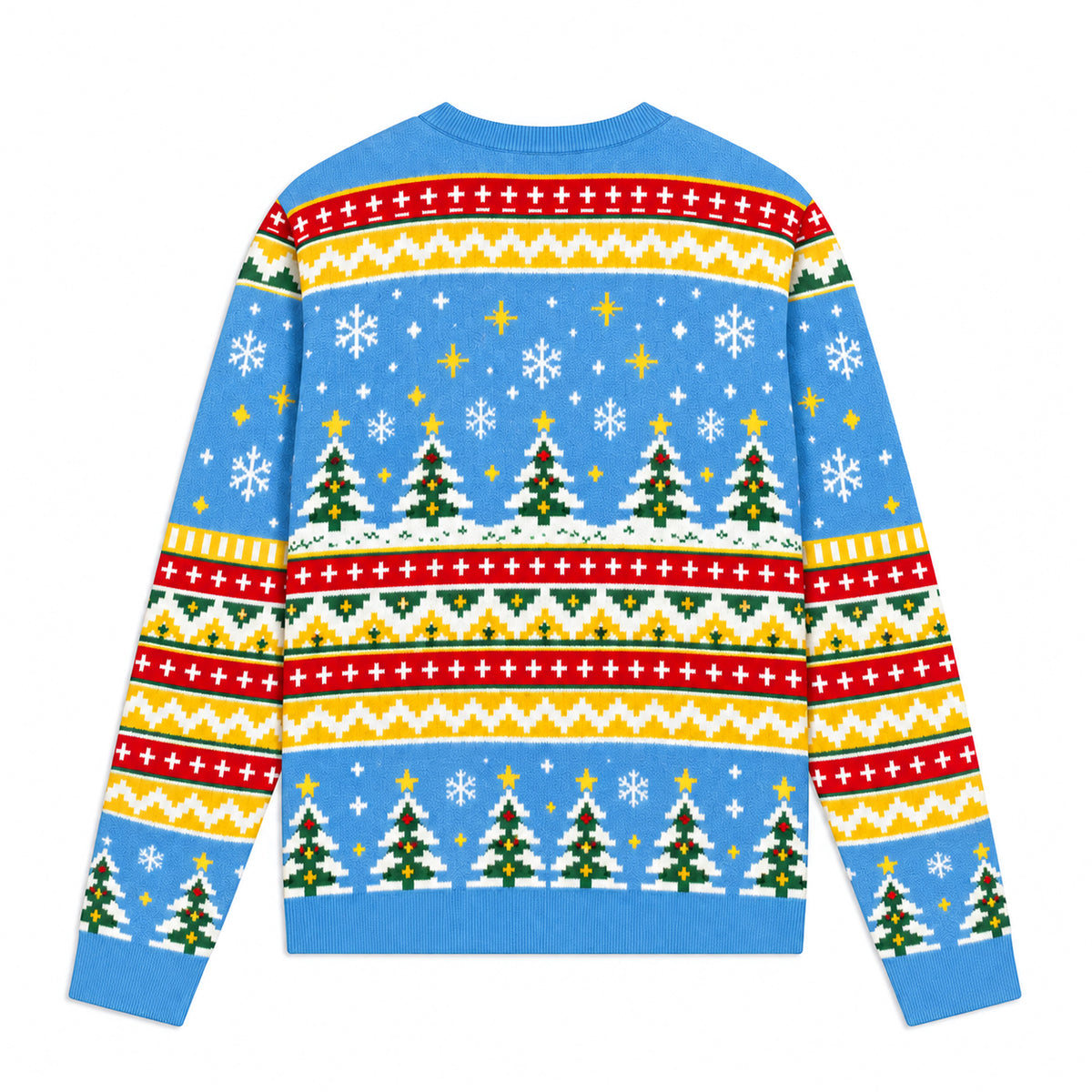 Holiday Cartoon Friends Ugly Sweater – Cozy Winter Friendship Christmas Knit Sweater