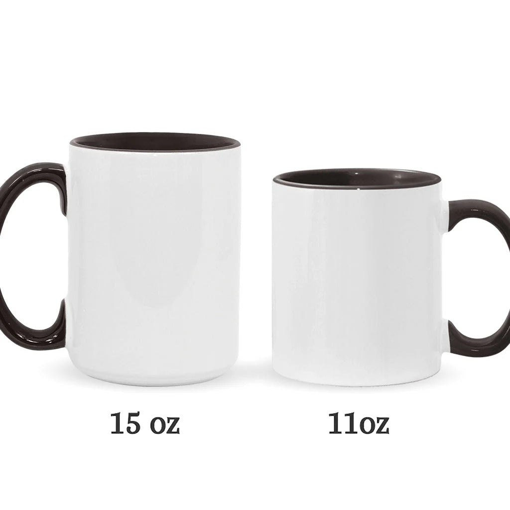 The Galaxy - Personalized The Force Accent Mug