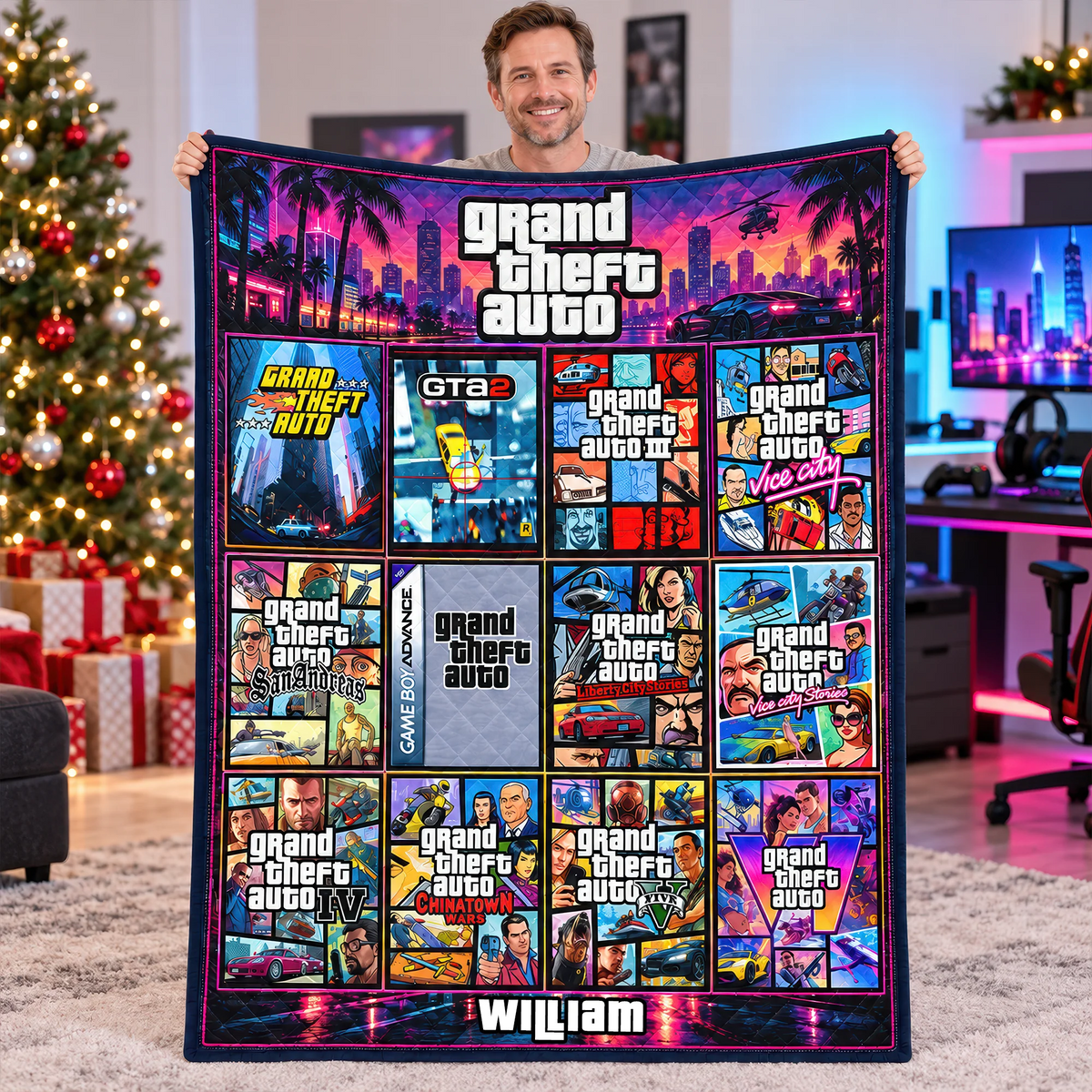 Legends Blanket - Personalized Gifts For Gamers
