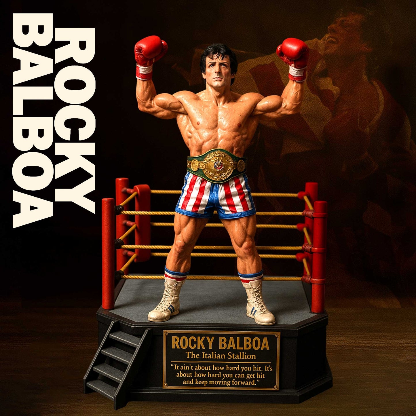 Famous Boxer - Trending Custom Shaped Acrylic Plaque