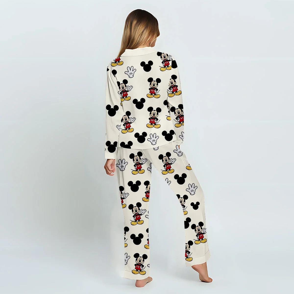 Friends - Personalized Mouse Button Down Pajamas