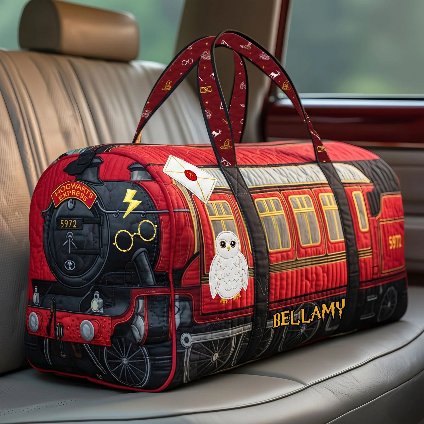Fans Quilted Duffle Bag - Personalized Gifts For Fans