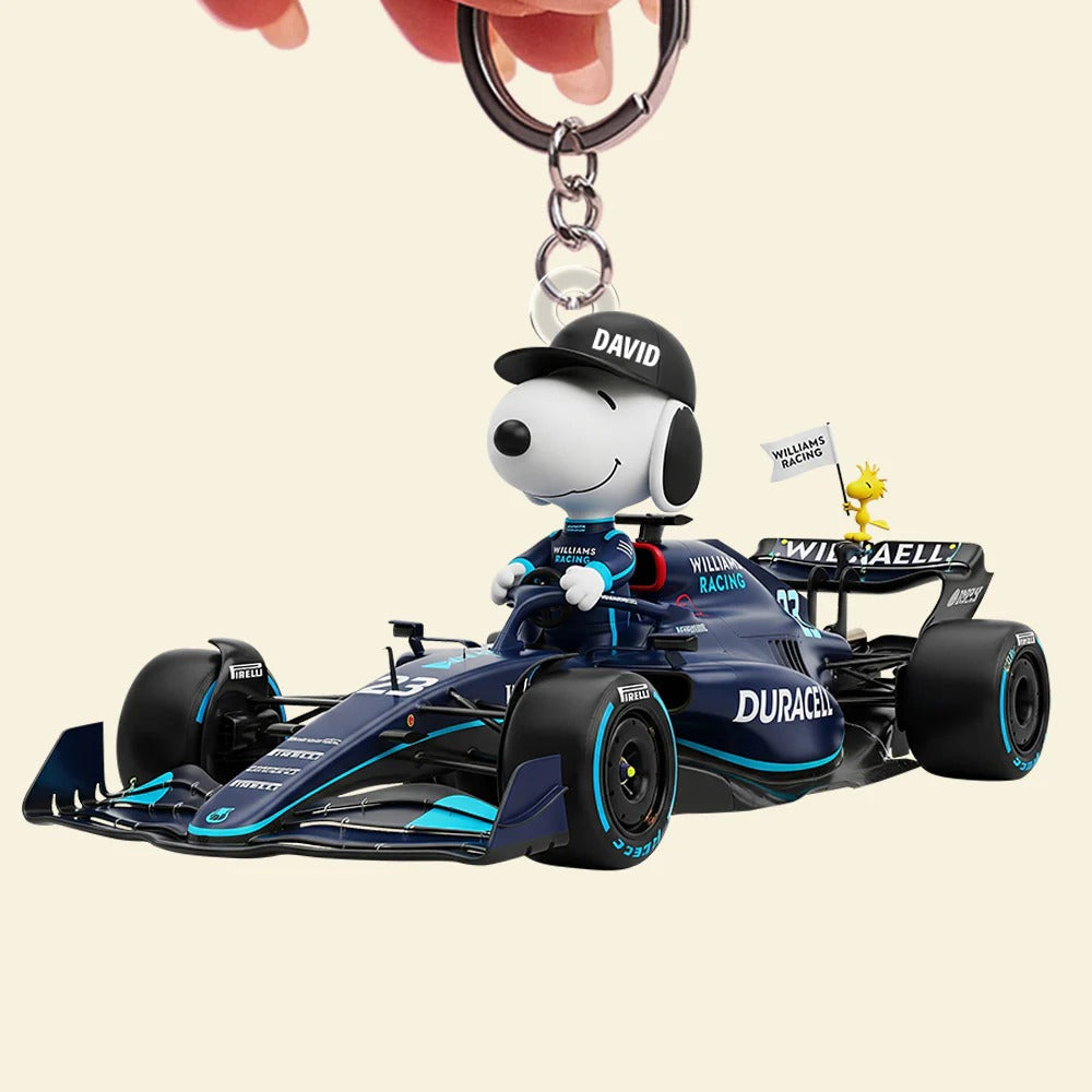 Personalized Gifts For Racing Lovers Keychain