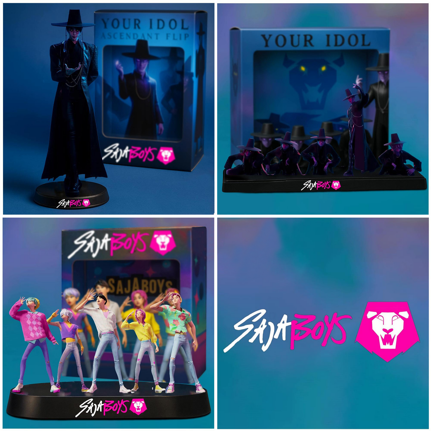 Kpop Hunters Boys Band - Trending Custom Shaped Acrylic Plaque