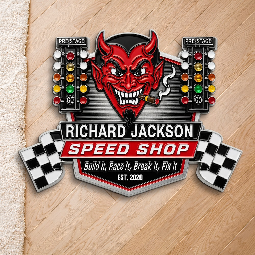Drag Racing Metal Sign - Personalized Gifts For Racing Lovers