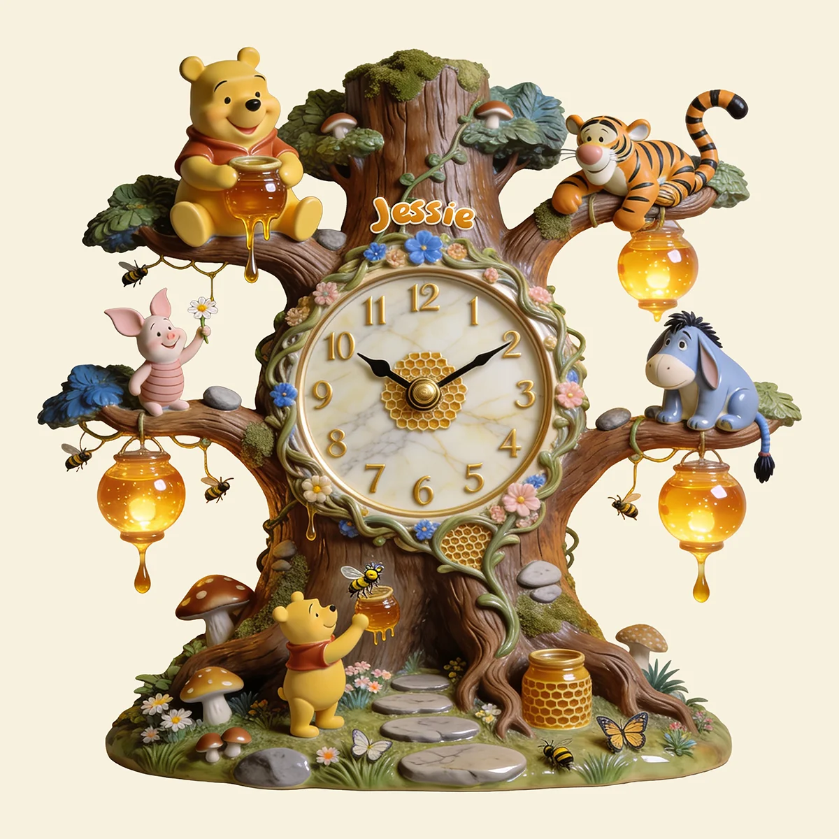 Lovely Friends Hanging Wall Clock - Personalized Gifts For Lover