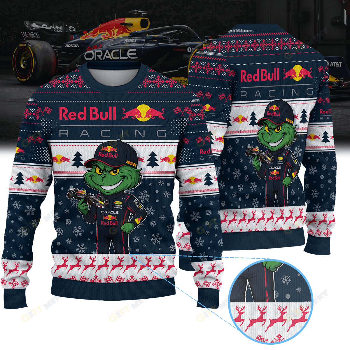 RBR × Green Monster Ugly Christmas Sweater 1