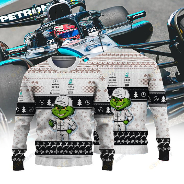 Merc AMG × Green Monster Ugly Christmas Sweater 3