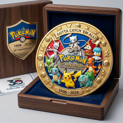 Monster Catching Adventure 30th Anniversary Commemorative Coin – Collector Edition Coin