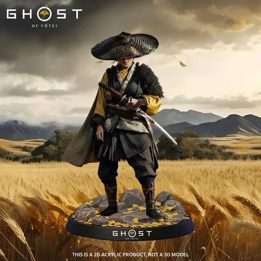Ghost Of Yotei - Trending Custom Shaped Acrylic Plaque