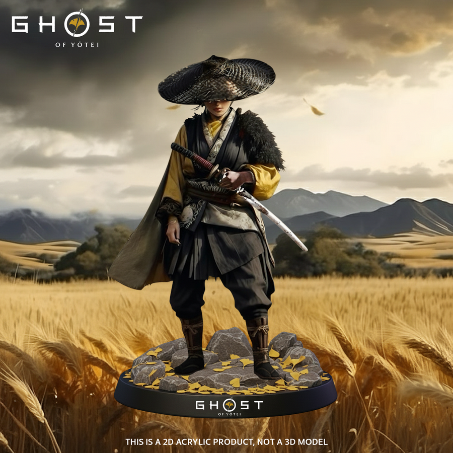 Ghost Of Yotei - Trending Custom Shaped Acrylic Plaque