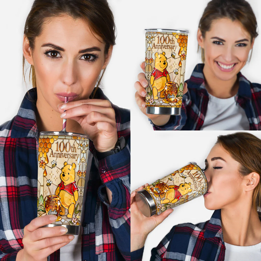 Honey Bear 100th Anniversary - Personalized Mouse Tumbler