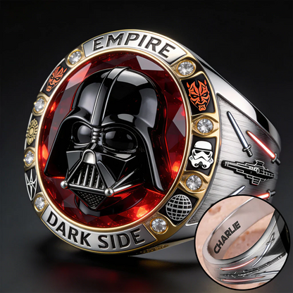 Join The Dark Side - Personalized The Force Ring