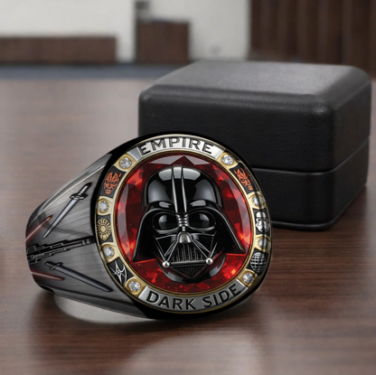 Join The Dark Side - Personalized The Force Ring