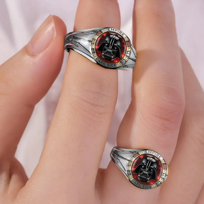 Join The Dark Side - Personalized The Force Ring