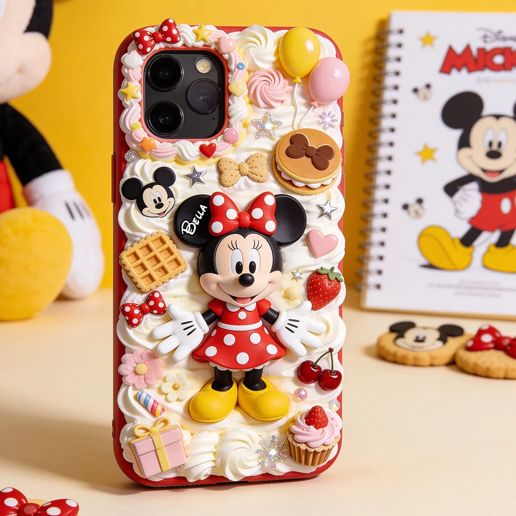 Sweet Magic - Personalized Mouse Full Print Phone Case