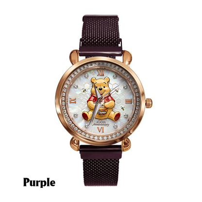 Honey Bear 100th Anniversary - Personalized Yellow Bear Women Hand Watch