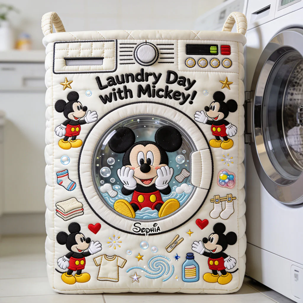 Mouse Ears Funny - Personalized Mouse Storage Basket