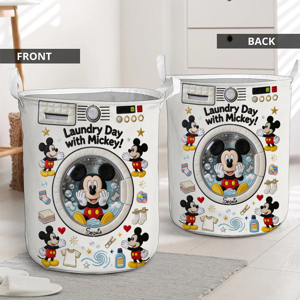 Mouse Ears Funny - Personalized Mouse Storage Basket