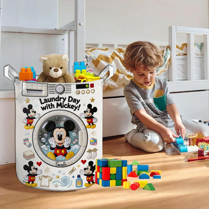 Mouse Ears Funny - Personalized Mouse Storage Basket