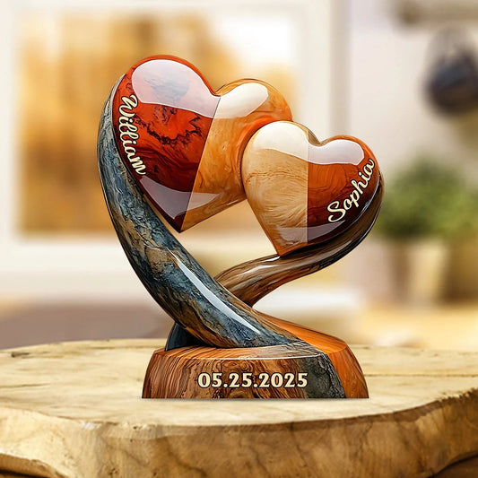 You And Me We Got This - Personalized Couple Custom Shaped Acrylic Plaque