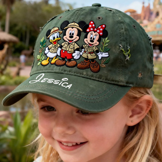 Animal Kingdom Trip - Personalized Mouse Classic Cap