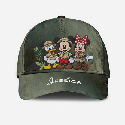 Animal Kingdom Trip - Personalized Mouse Classic Cap