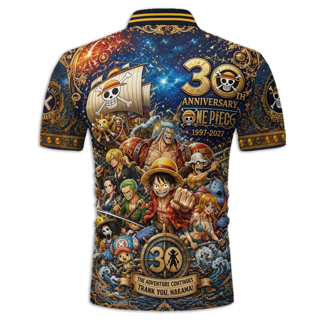 Pirate Adventure 30th Anniversary - Personalized Pirate Adventure Polo Shirt
