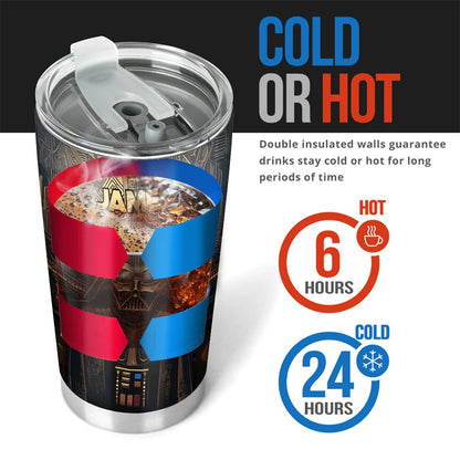 Hello Darkness - Personalized The Force Tumbler