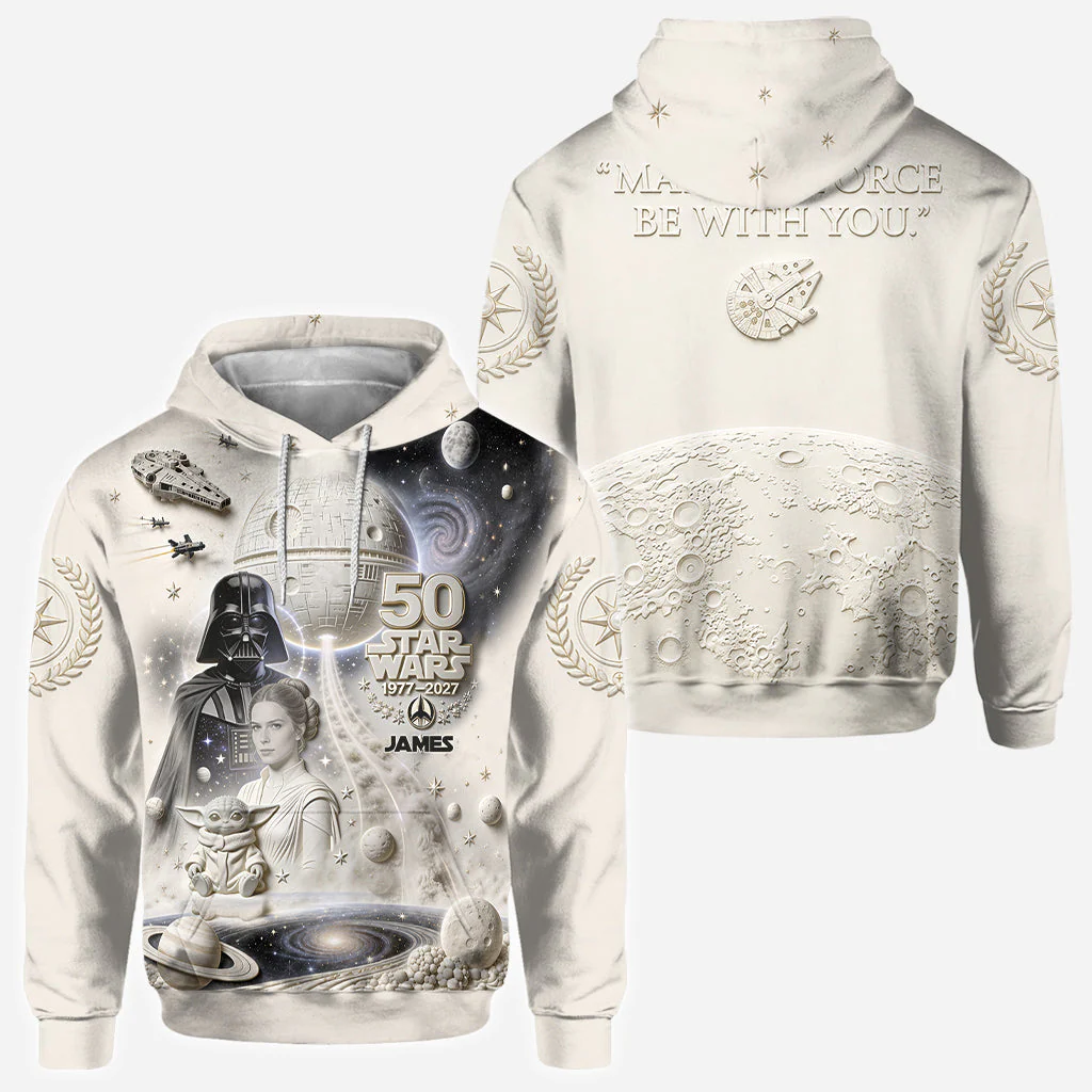 Dark Side 50th Anniversary - Personalized The Force Hoodie